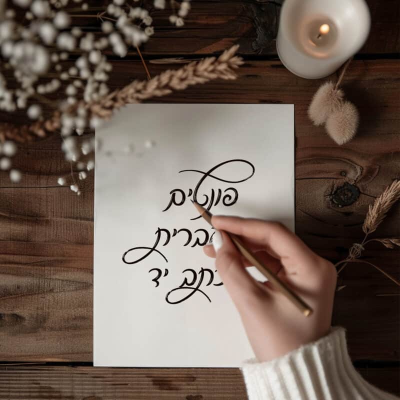 פונטים בעברית כתב יד