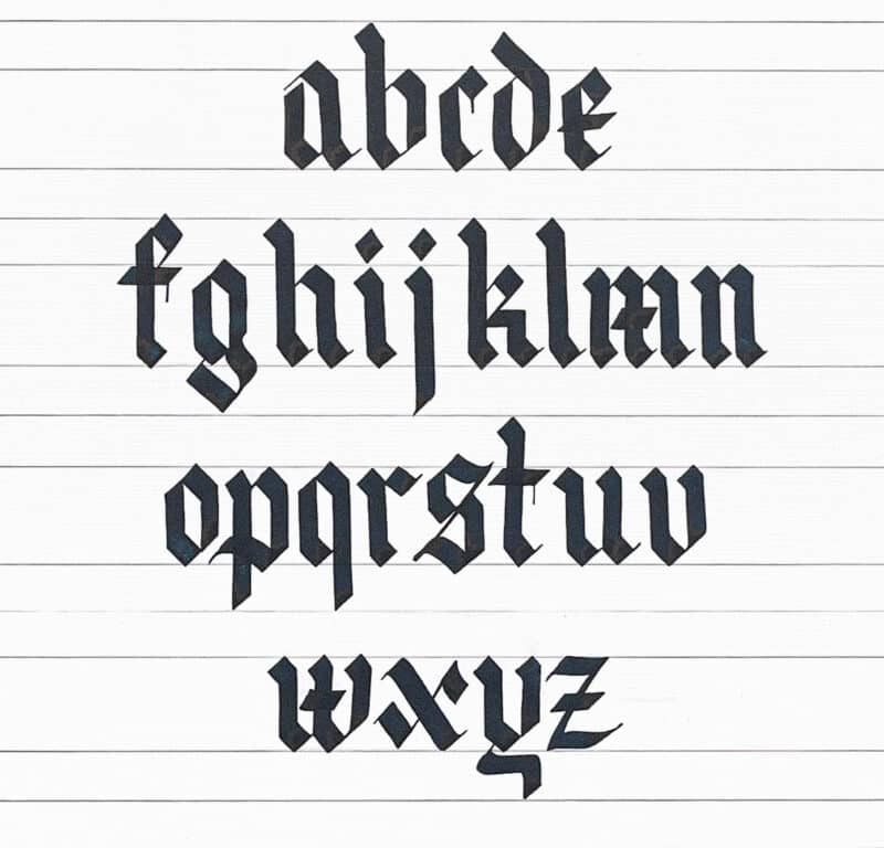 אותיות גותיות