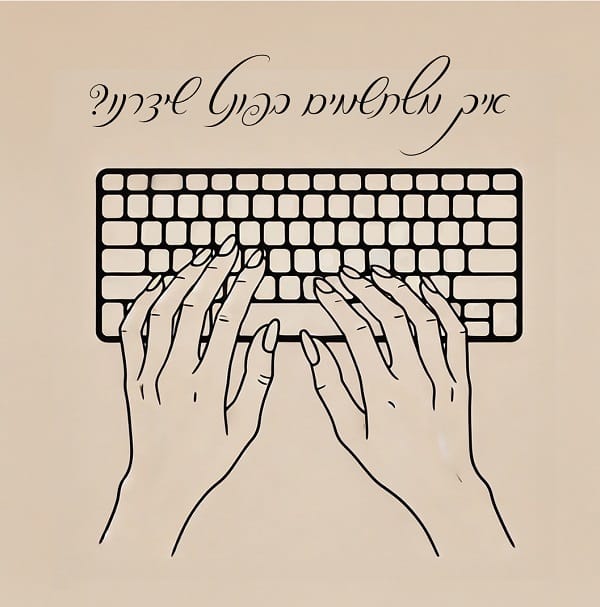 איך להכין פונטים בעברית במחשב