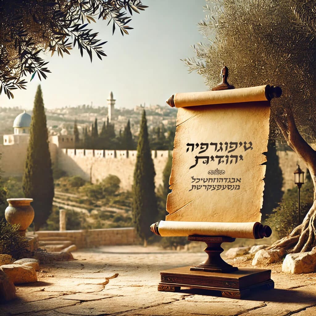 טיפוגרפיה יהודית