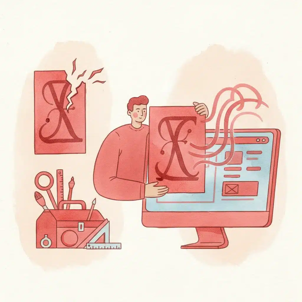 למה התקנה נכונה של פונט לפאוור פוינט היא קריטית?