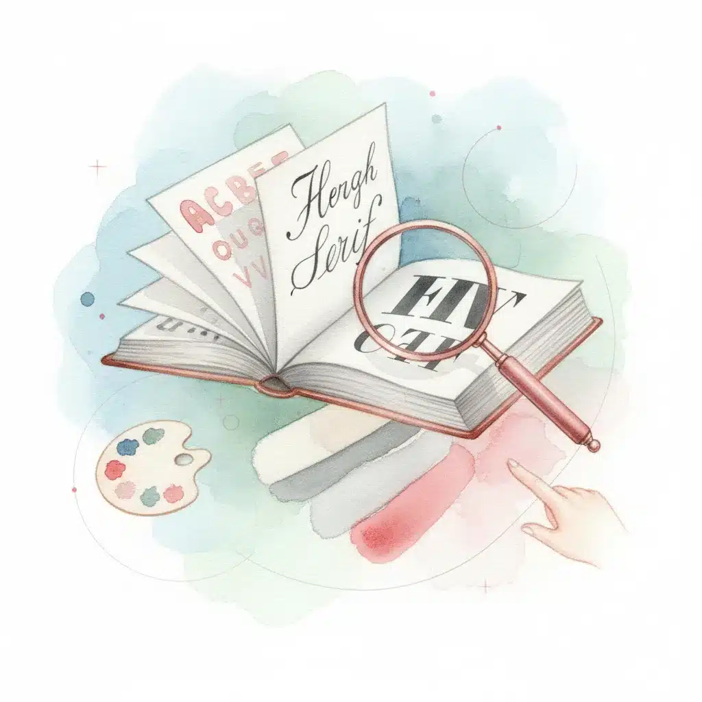 עקרונות מרכזיים לבחירת גופנים יפים ופונקציונליים