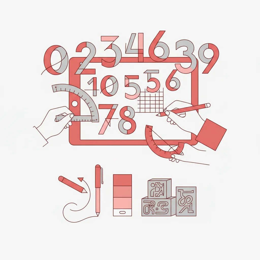 טיפים מקצועיים לשימוש בפונטים של מספרים